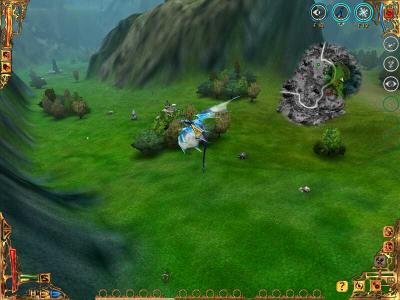 Screen ze hry I of the Dragon