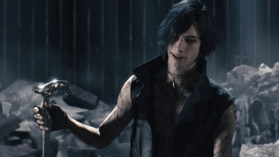 Screen ze hry Devil May Cry 5