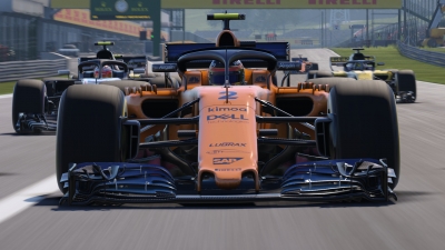Screen ze hry F1 2018