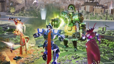 Screen ze hry Override: Mech City Brawl