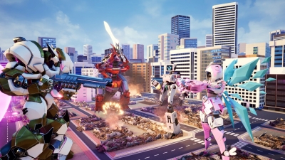 Screen ze hry Override: Mech City Brawl