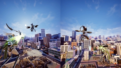 Screen ze hry Override: Mech City Brawl