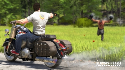 Screen ze hry Serious Sam 4: Planet Badass