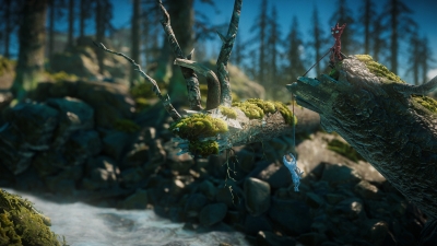 Screen ze hry Unravel Two