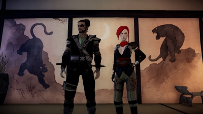Screen ze hry Aragami: Nightfall