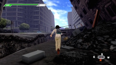 Screen ze hry The Desperate City 3: Damaged Town and Her Song
