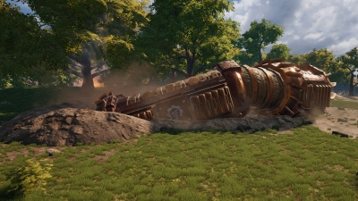 Screen ze hry Volcanoids