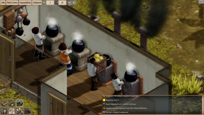 Screen ze hry Clockwork Empires