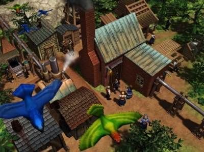Screen ze hry Clockwork Empires