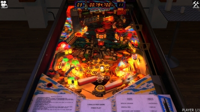 Screen ze hry Zaccaria Pinball