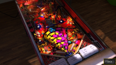 Screen ze hry Zaccaria Pinball