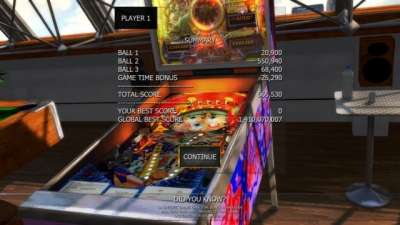 Screen ze hry Zaccaria Pinball