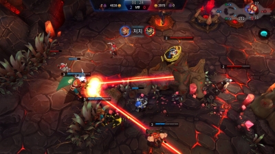 Screen ze hry Iron League