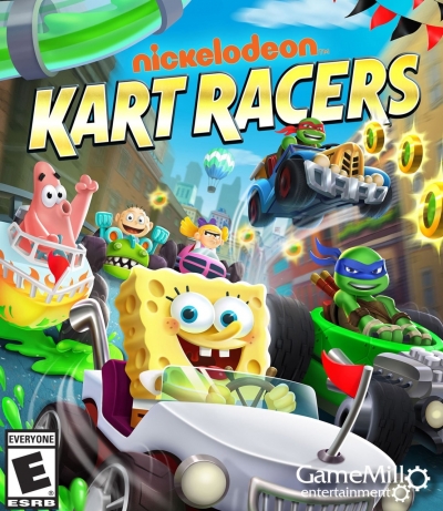 Artwork ke he Nickelodeon Kart Racers