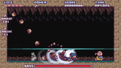 Screen ze hry Ninja Striker!