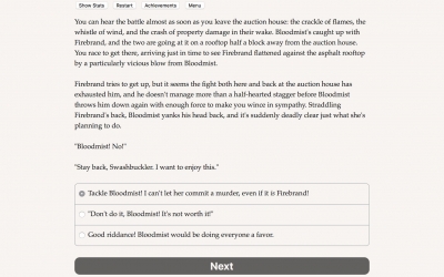 Screen ze hry The Hero Unmasked!