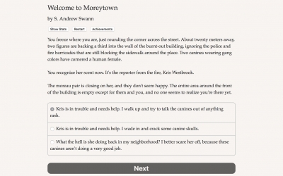 Screen ze hry Welcome to Moreytown