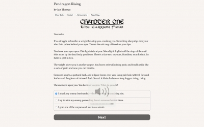 Screen ze hry Pendragon Rising