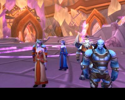 Screen ze hry World of Warcraft: The Burning Crusade
