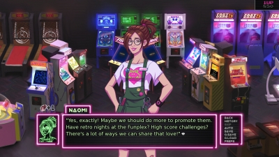 Screen ze hry Arcade Spirits