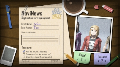 Screen ze hry Headliner: NoviNews