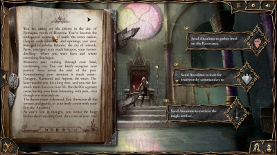 Screen ze hry The Ballad Singer