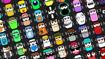 Screen ze hry Racecar.io