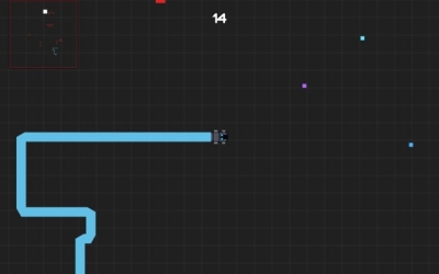 Screen ze hry Racecar.io