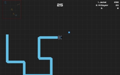 Screen ze hry Racecar.io