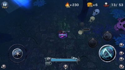 Screen ze hry Dark Reaper Shoots!