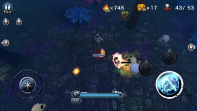 Screen ze hry Dark Reaper Shoots!