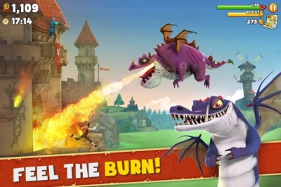 Artwork ke hře Hungry Dragon