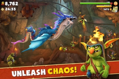 Artwork ke hře Hungry Dragon