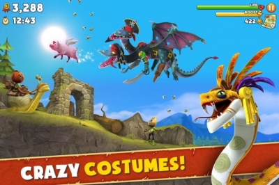 Artwork ke hře Hungry Dragon