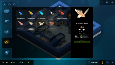 Screen ze hry Megaquarium