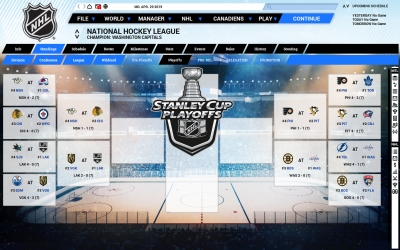 Screen ze hry Franchise Hockey Manager 5