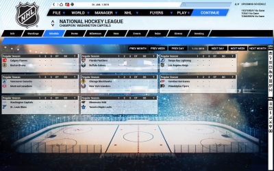 Screen ze hry Franchise Hockey Manager 5