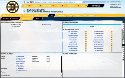 Screen ze hry Franchise Hockey Manager 5