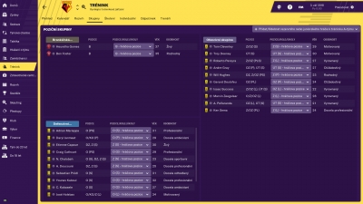 Screen ze hry Football Manager 2019