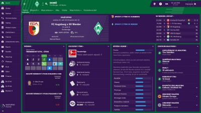 Screen ze hry Football Manager 2019