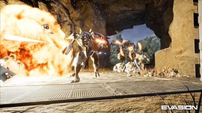 Screen ze hry Evasion