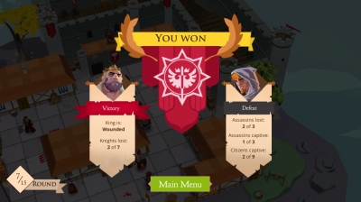 Screen ze hry King and Assassins