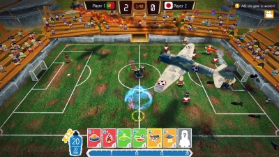 Screen ze hry Crazy Soccer