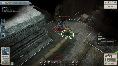 Screen ze hry Achtung! Cthulhu Tactics