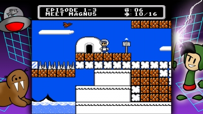 Screen ze hry Alfonzo´s Arctic Adventure
