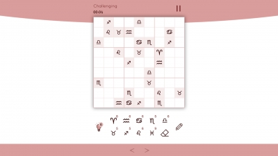 Screen ze hry Sudoku Zenkai