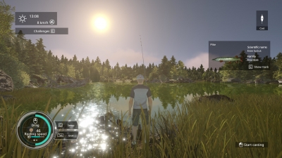 Screen ze hry Pro Fishing Simulator