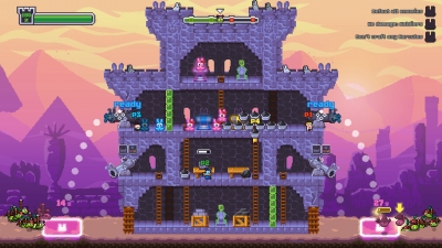 Screen ze hry Monica e a Guarda dos Coelhos