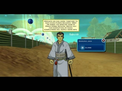 Screen ze hry Cartoon Network Universe: FusionFall