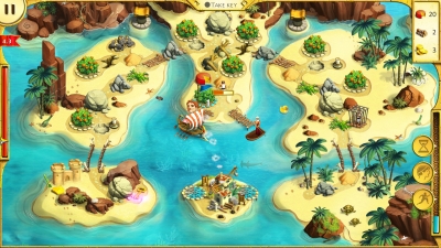 Screen ze hry 12 Labours of Hercules II: The Cretan Bull